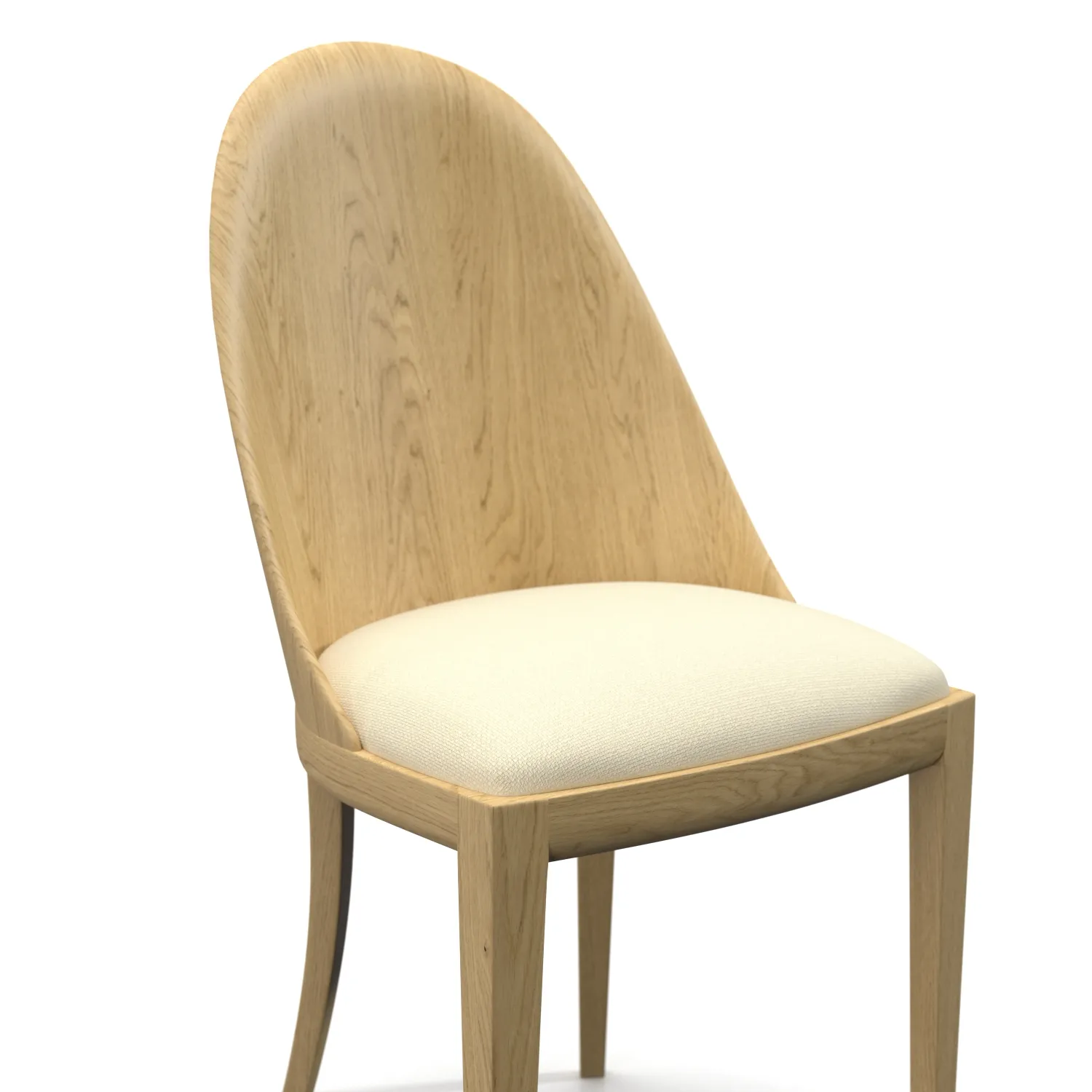 Theatre Chair And Oval Table 3D Model_05